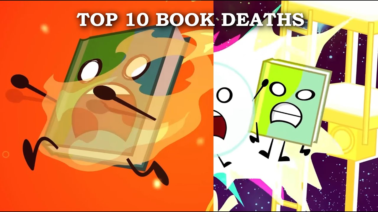 Top 10 Book deaths 📗📌💀