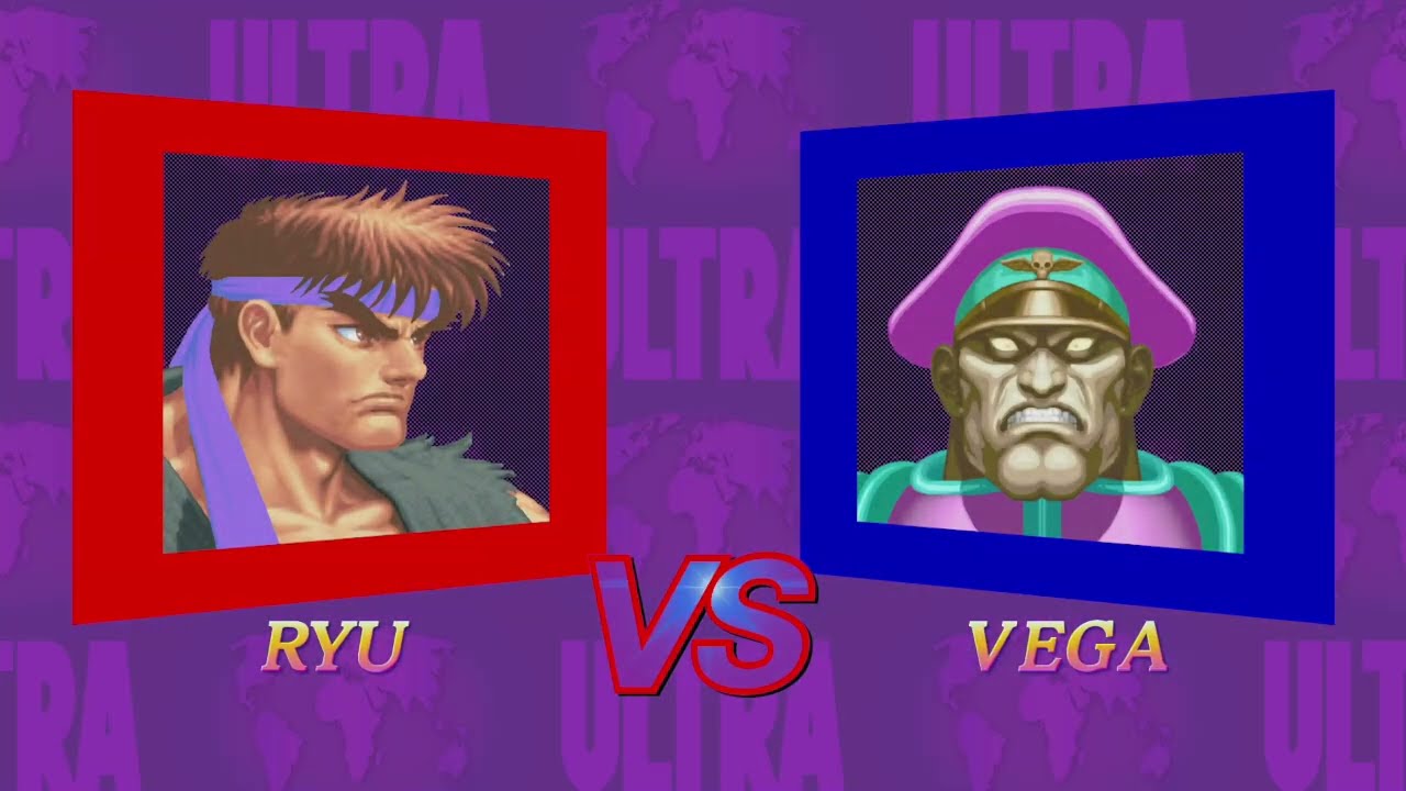 【STREET FIGHTER】CPU vs CPU