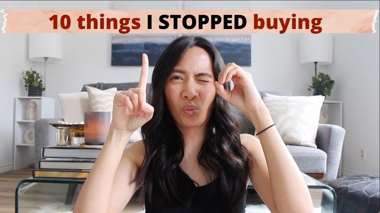 10 Things I Don't Buy Anymore to Save Money | Frugal Living | Minimalism Journey