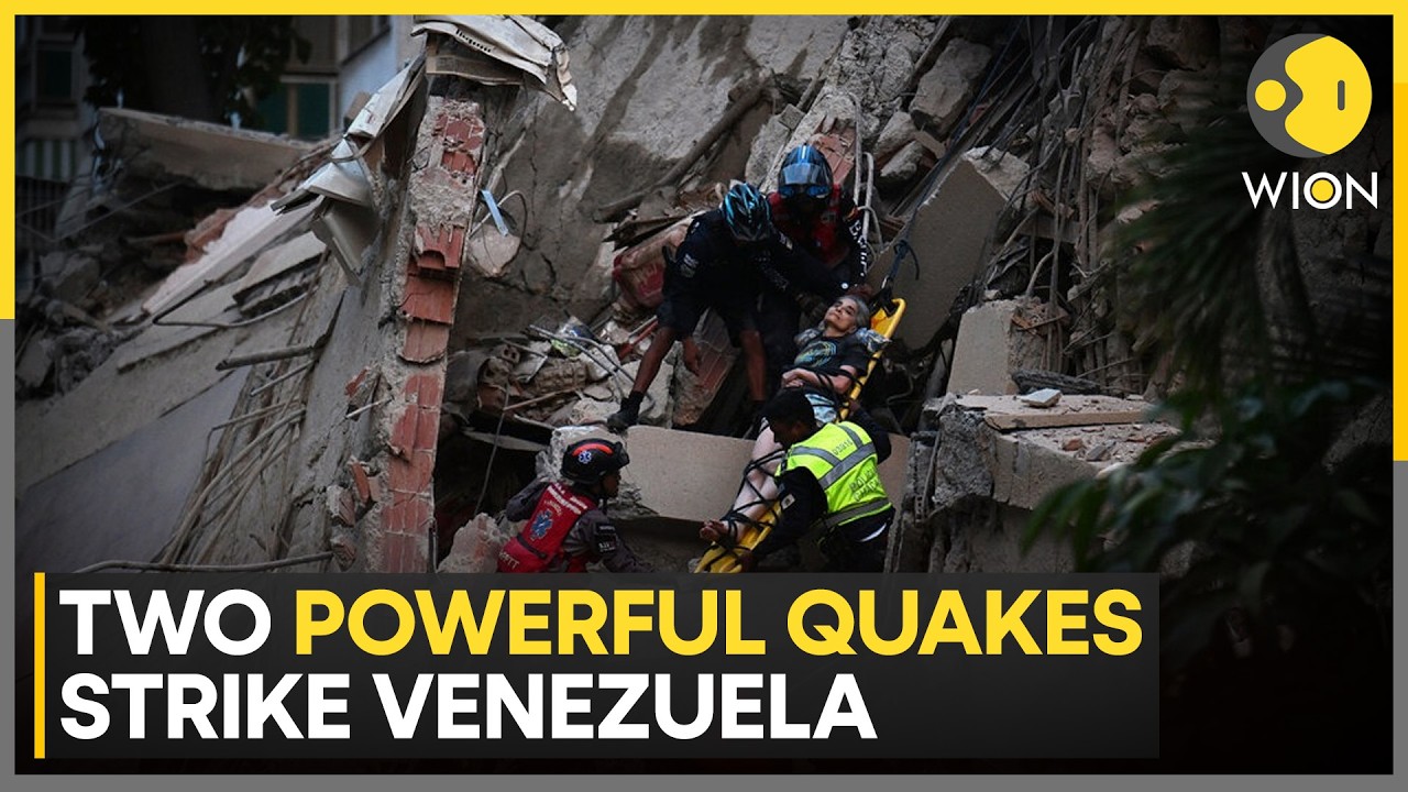 Venezuela Earthquake: Rare 'Doublet' Quakes Strike, 7.5 Mainshock Follows 7.2 Foreshock | WION