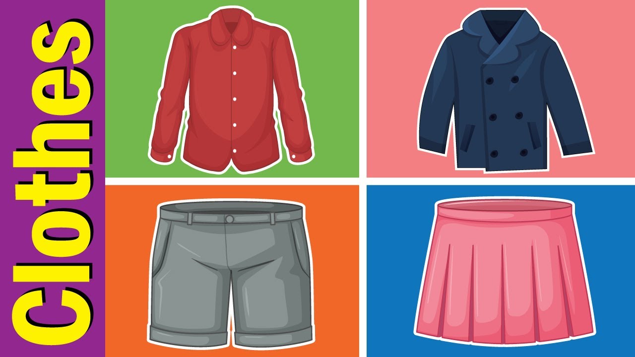 Clothes Vocabulary Chant for Children | Fun Kids English