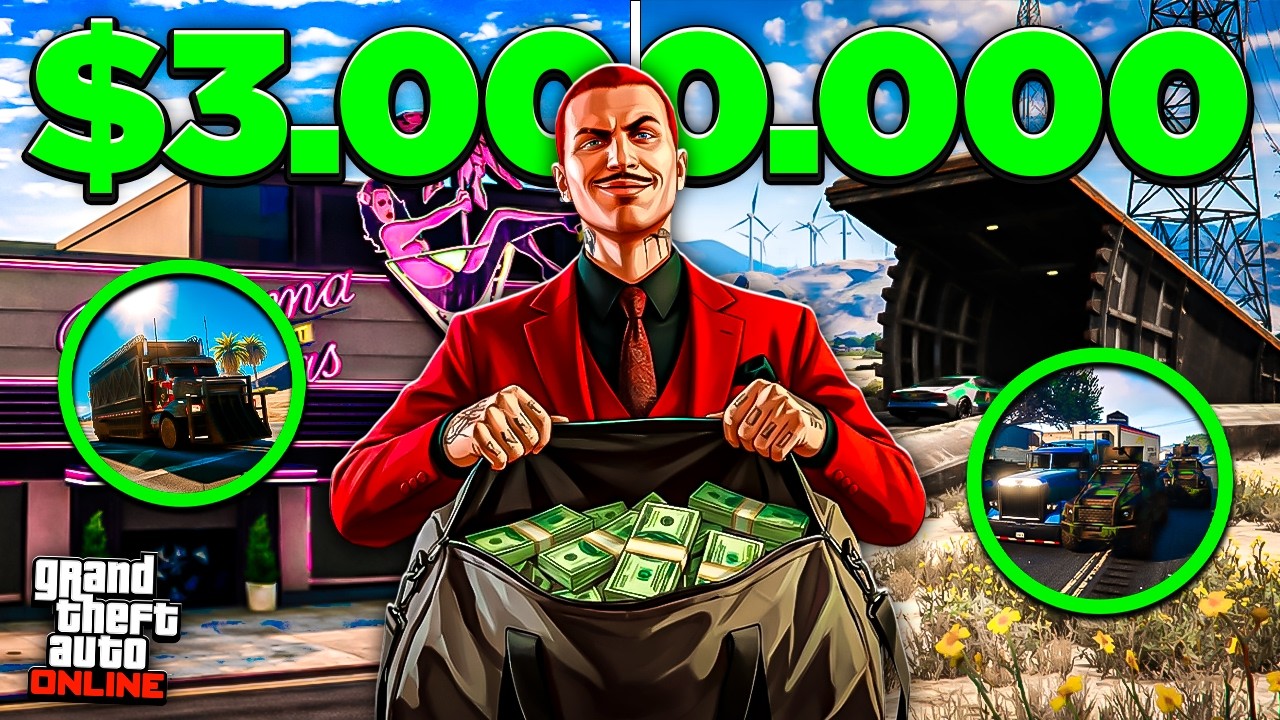 Como Ganhar $3.000.000 no GTA Online! (De uma Forma diferente🔥)