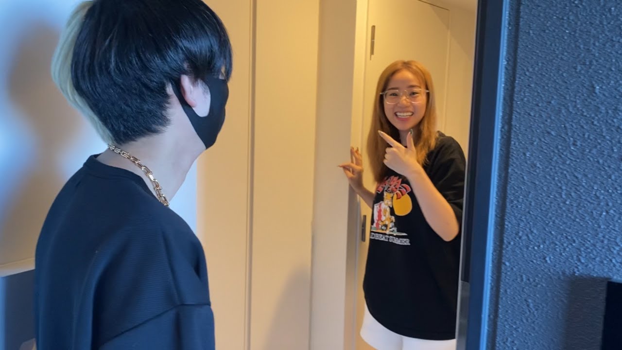 一度も会ったことない中町綾の家に突撃したらガチパニックで大爆笑ww【中町兄妹】