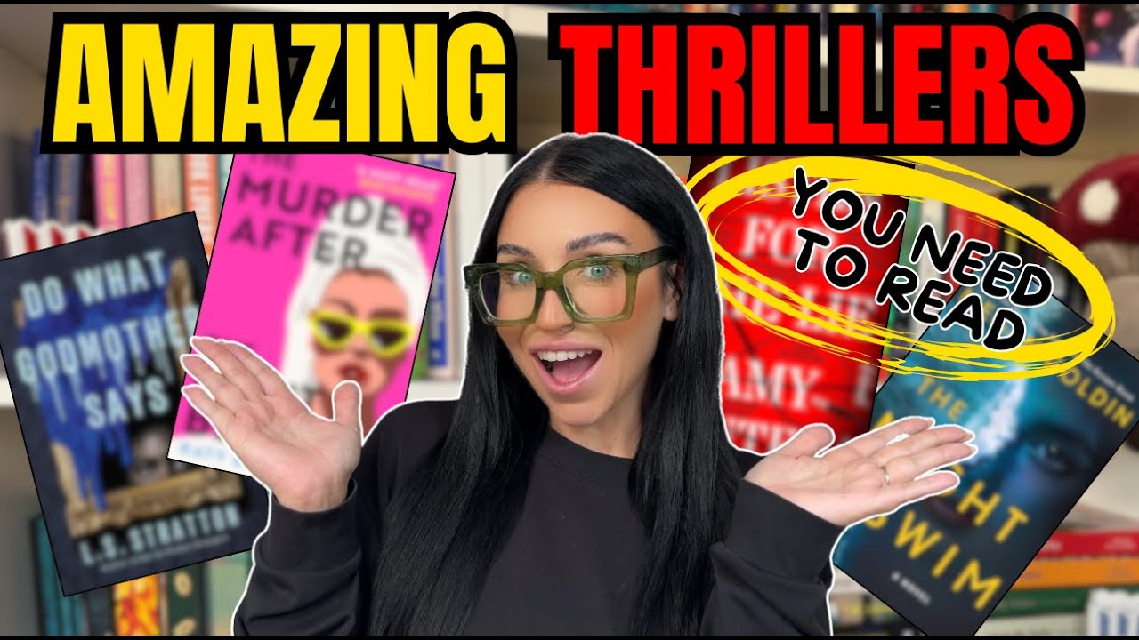 Thriller Books You're NOT Reading... But SHOULD BE! 😱📚 | Thriller Book Recs 2025