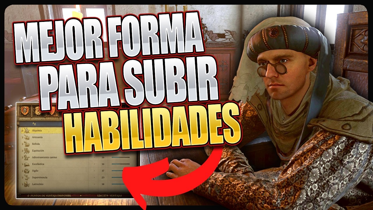SUBE RÁPIDO el NIVEL con las MEJORES HABILIDADES | KINGDOM COME: DELIVERANCE 2