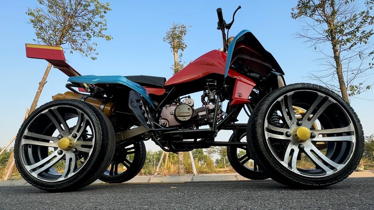 🥈 //From a Pile of Scrap Metal to a Super ATV – The Full Build Process
