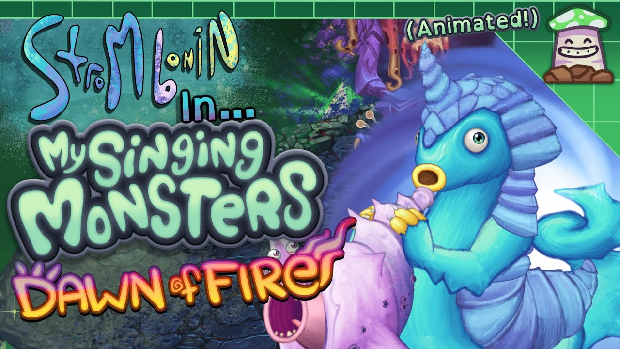 ADULT STROMBONIN in DAWN OF FIRE?! [Animated] (My Singing Monsters: Dawn of Fire)