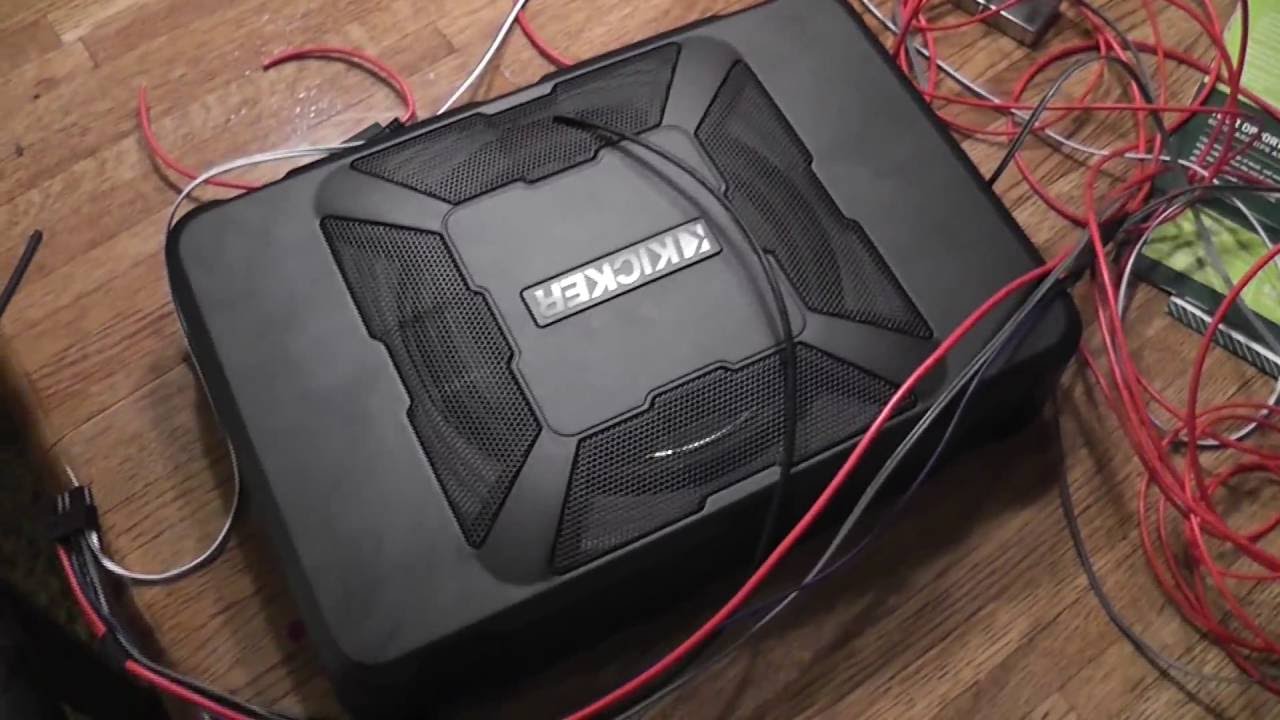 How to Install Powered Subwoofer start to finish