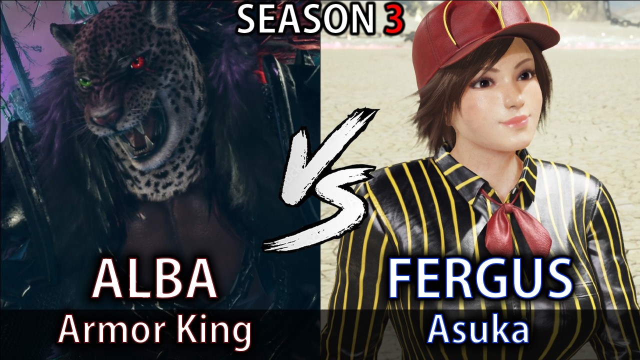 ALBA (Armor King) vs FERGUS (Asuka) - [Season 3] [Tekken 8] (REPLAY)