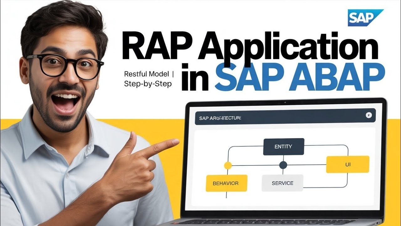 RAP Application in SAP ABAP | How to Create RESTful ABAP Programming Model App (Step-by-Step)