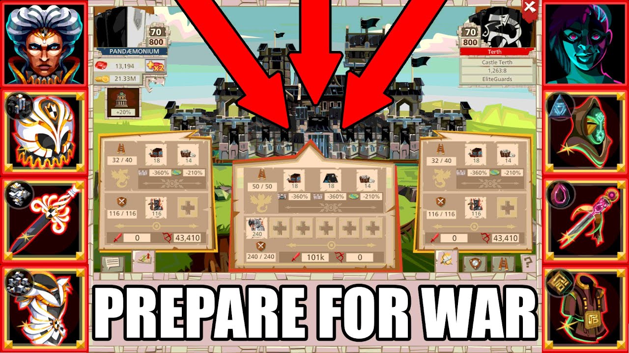 Goodgame Empire - How to Prepare for War!