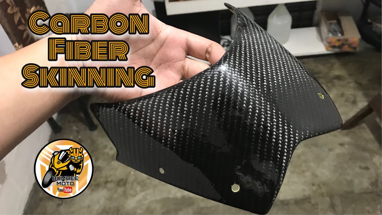 DIY Carbon Fiber Skinning | First Try | Suzuki Raider 150 Reborn