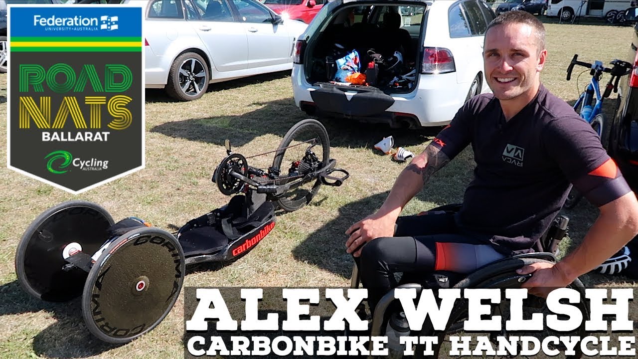 CarbonBike TT Handcycle Tech with Alex WELSH // Para-Cycling