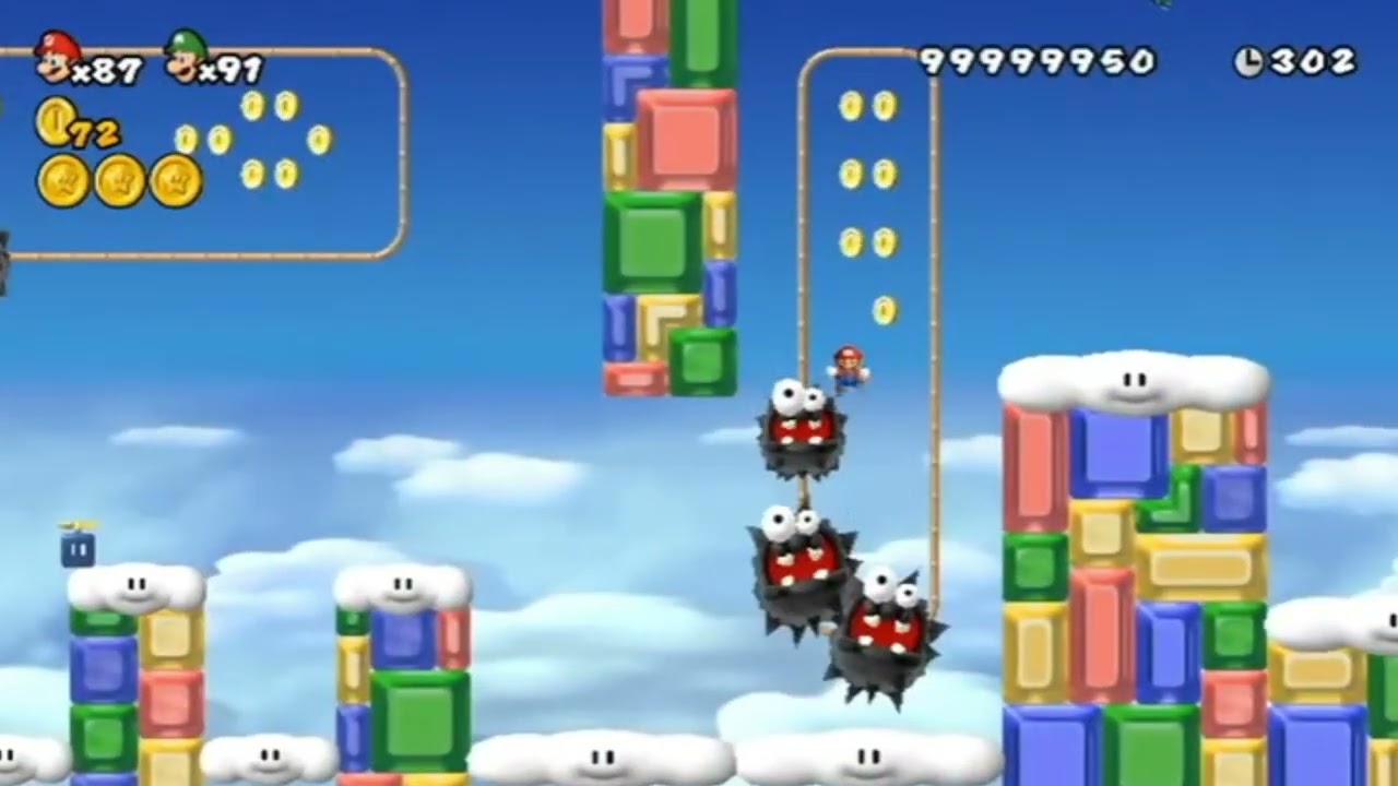 Finishing off New Super Mario Bros Wii Final Part (Gone Wrong)