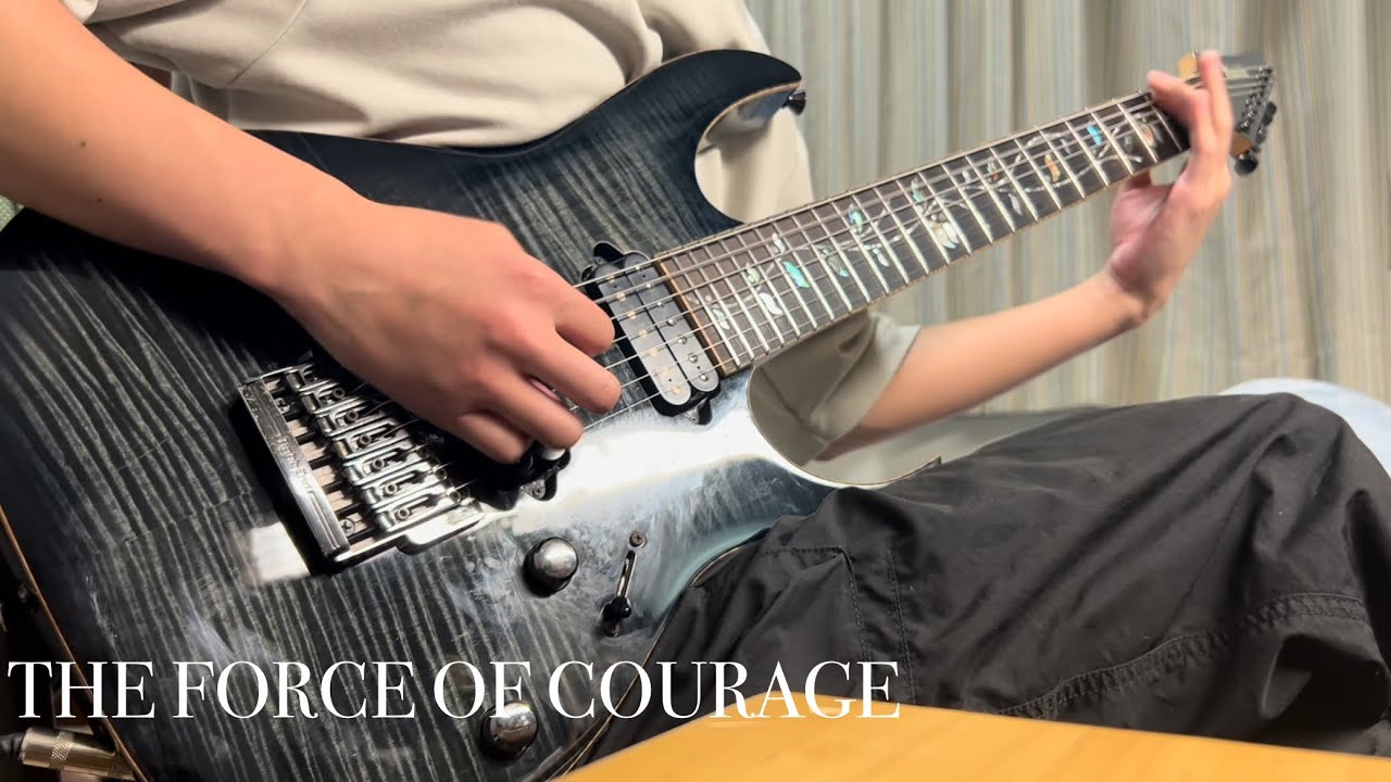 THE FORCE OF COURAGE／GALNERYUS guitar cover