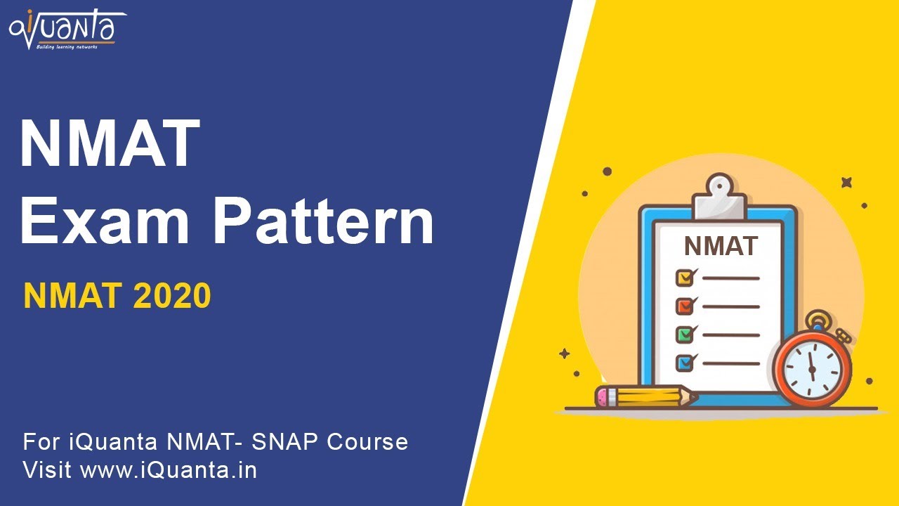NMAT Exam 2020 | New Paper Pattern | Important Registration and Exam Dates