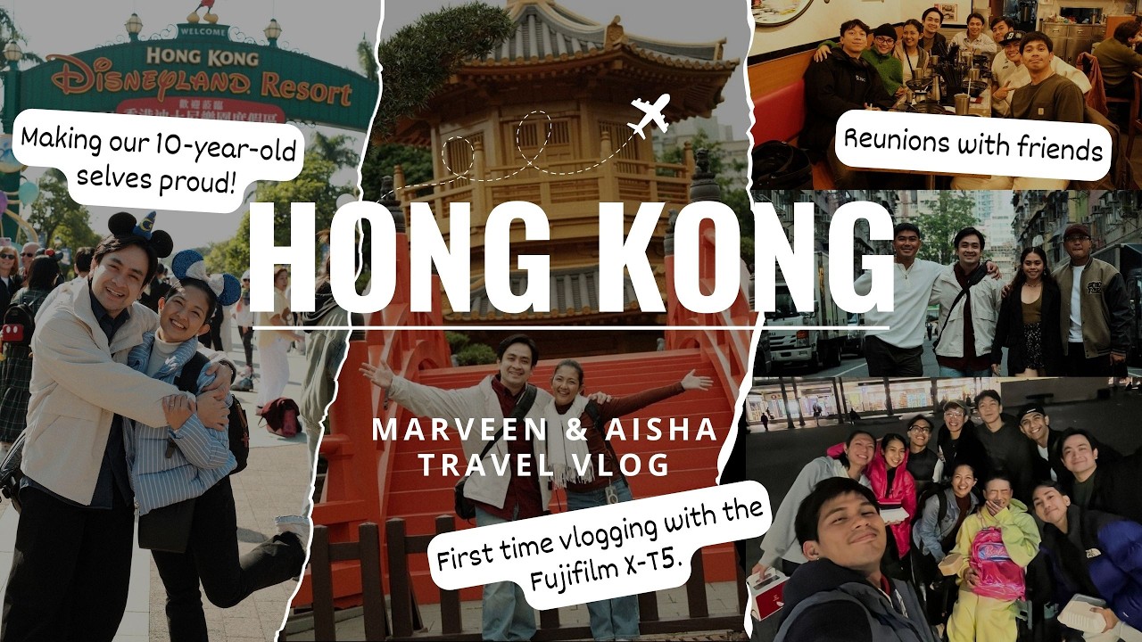 Hongkong and Macau - Marveen & Aisha Travel Vlog