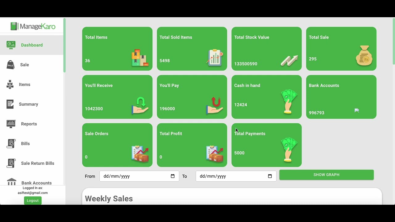 Managekaro Business Management Solution 2024 Demo MK Demo