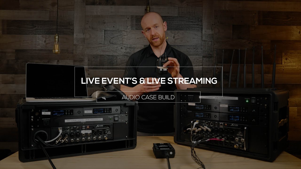 Behringer X-air Mixer with Shure QLXD for Live Streaming and Wedding Ceremonies