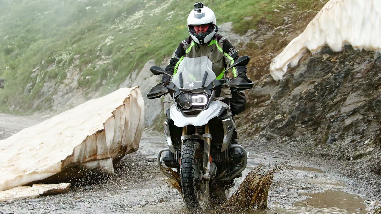 via del sale in moto BMW R1200 GS