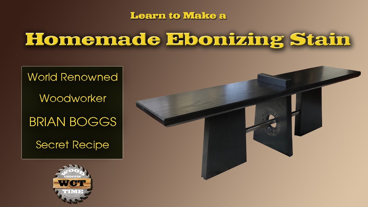 Homemade Ebonizing Stain Formula