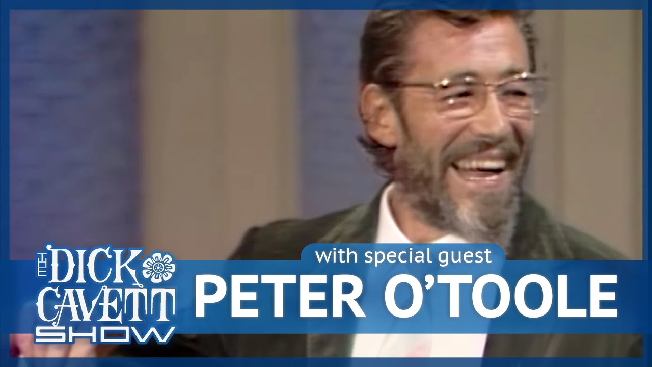 Peter O'Toole Giggles Over Seeing Richard Burton in Full Makeup | The Dick Cavett Show