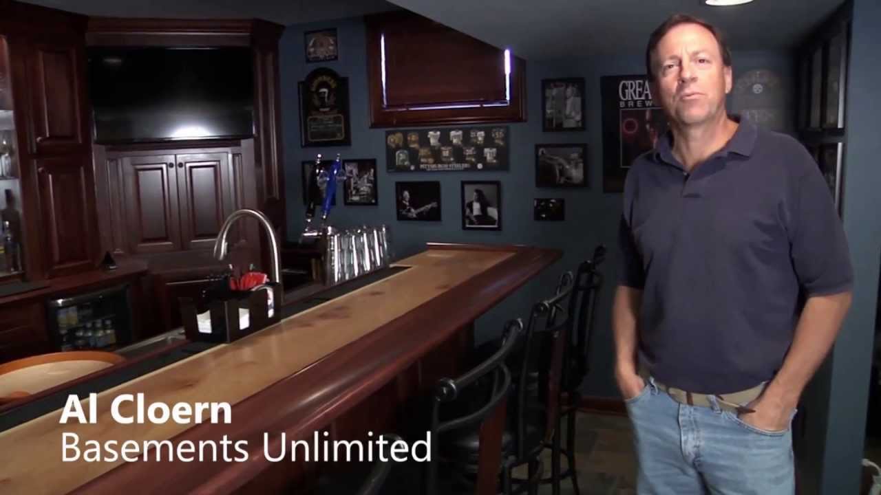 Custom Bar Features Ohio, Basement Remodeling Dublin Ohio,