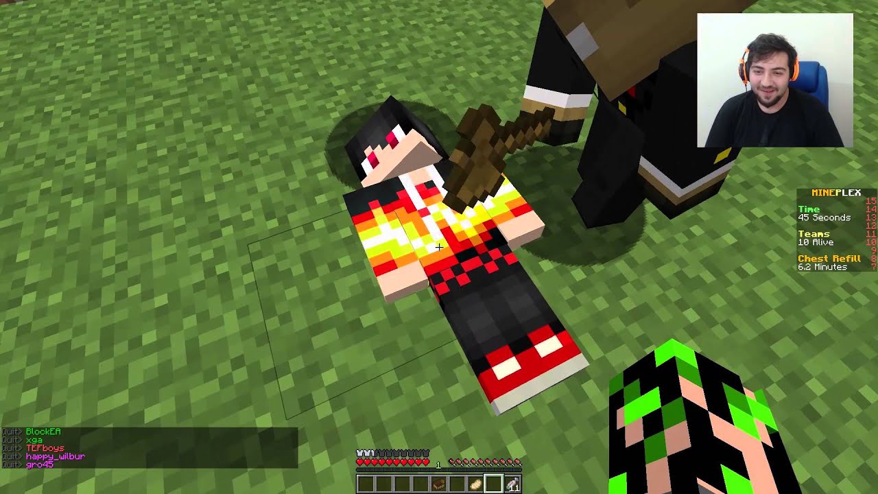 At Kafasıyla Minecraft Hunger Games Akmacalar