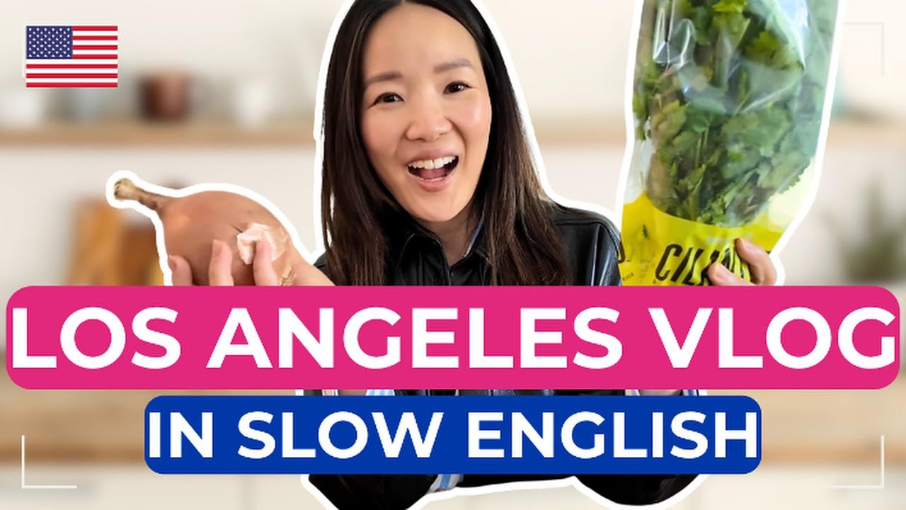 Practice Real English in Los Angeles 🗣️ | Coffee, Conversation & Food