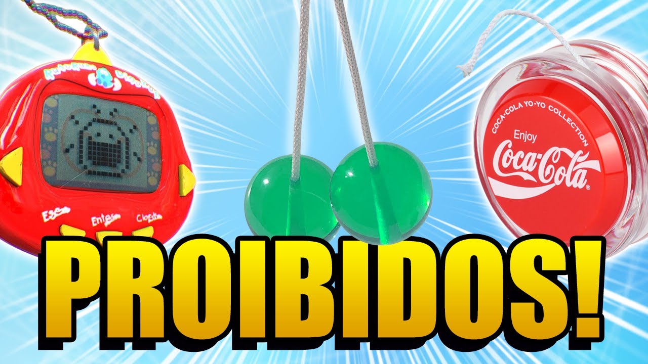 10 Brinquedos Clássicos que Foram PROIBIDOS!