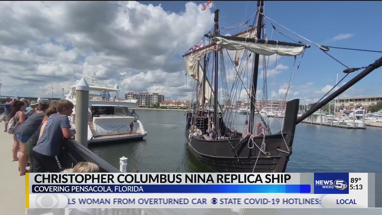 Christopher Columbus Nina replica ship