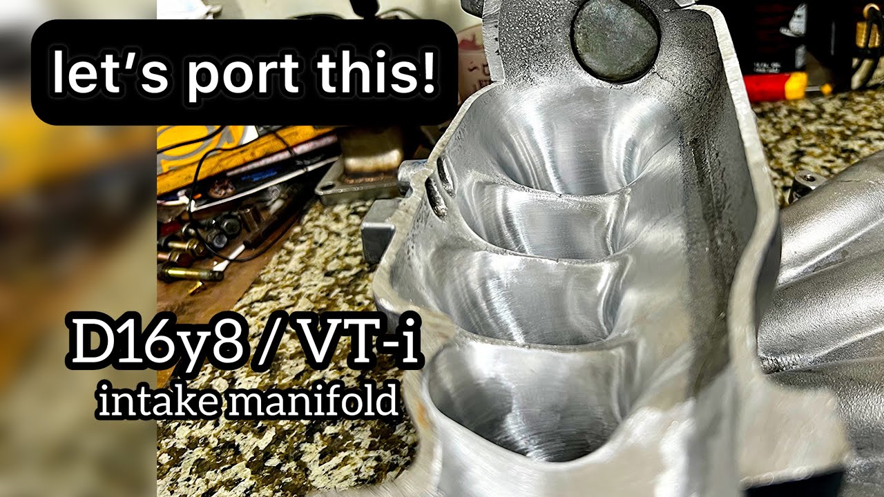 D16y8 Intake Manifold porting P2K VTi