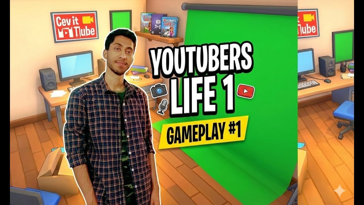 Can a NEWBIE YOUTUBER Go VIRAL in YOUTUBERS LIFE?! (Day 1 Beginnings) #trending 