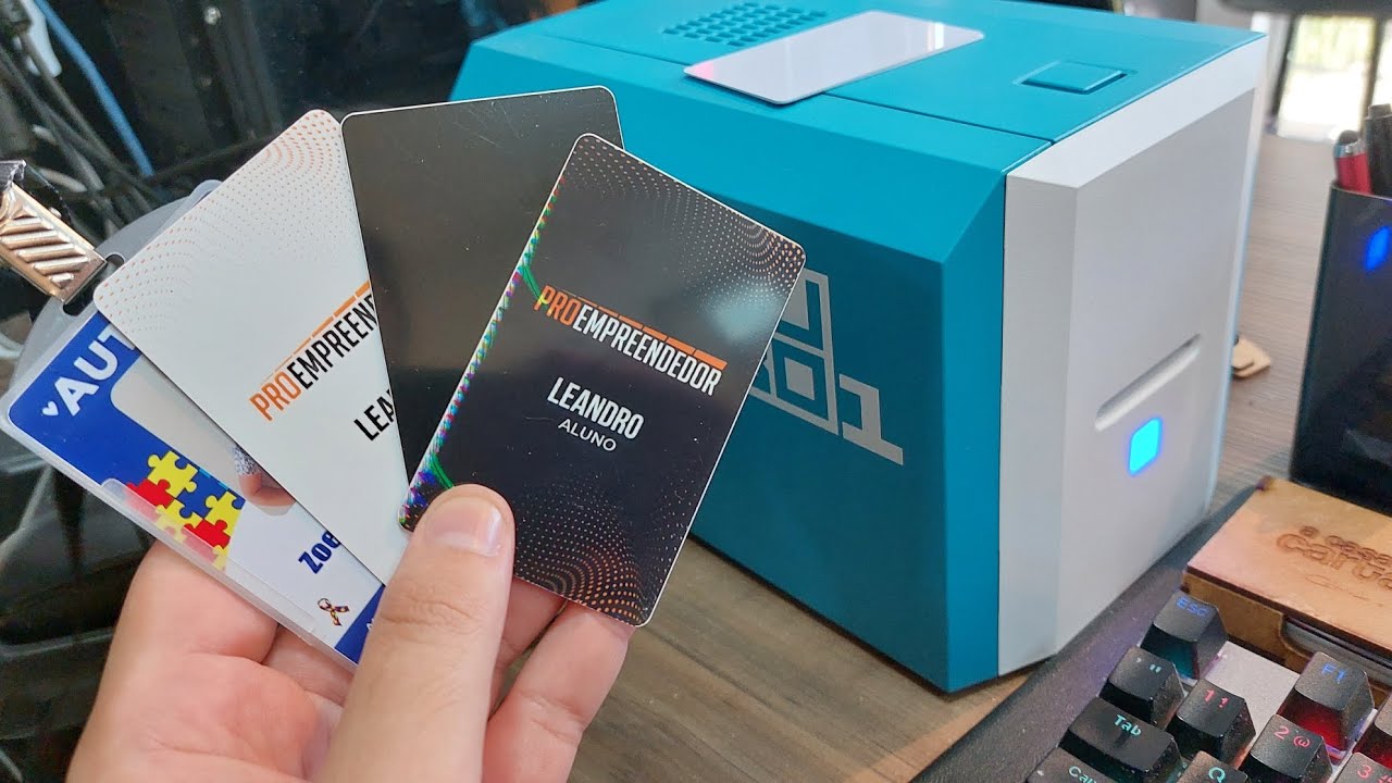 NÃO CONSEGUI IMPRIMIR CRACHÁ COM PRETO CHAPADO NA CUBO 1 IDP SMART ID