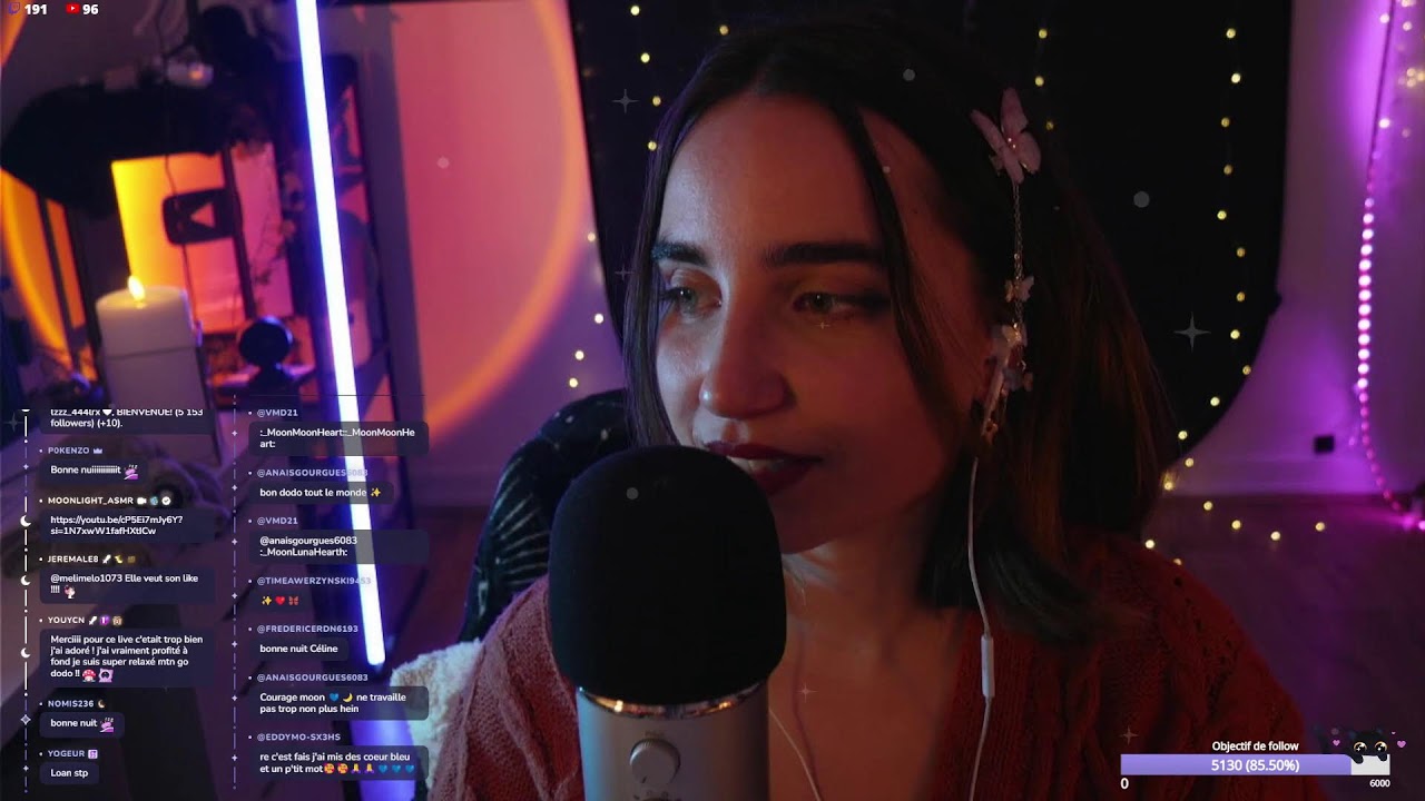 Un petit live ASMR pour terminer la semaine