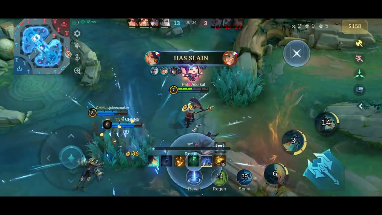 Tank Zilong nanaman. Harley sayang lang Ulti mo. Asukal