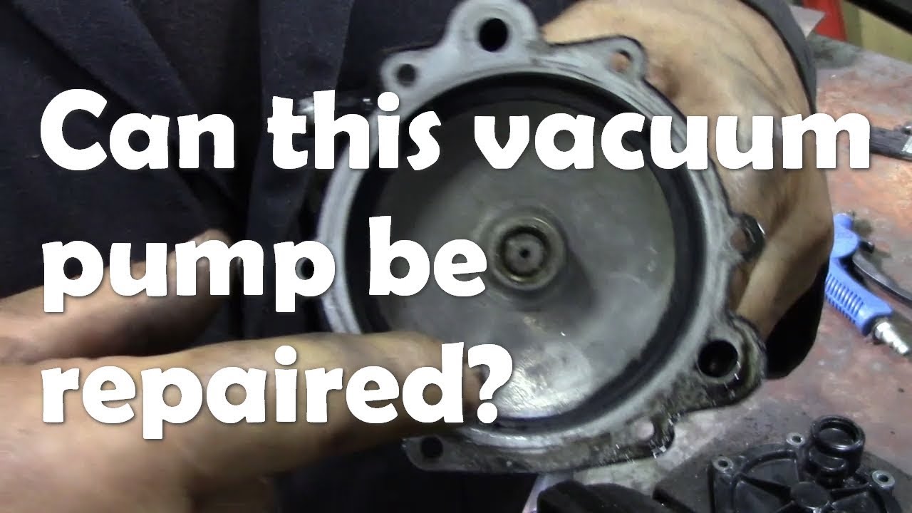 Land Rover 300 Tdi Wabco vacuum pump. Can it be repaired? Real time strip down