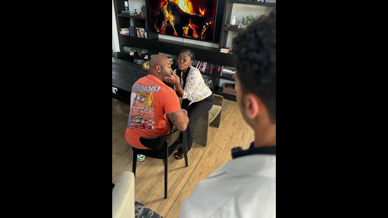 When Mike's acting coach’s husband walks in on her giving him intimacy training!