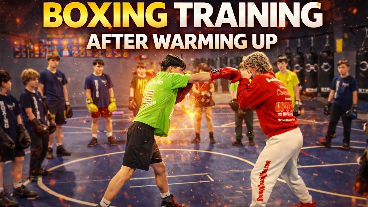 Boxing Training with Coach Mike: DEFENSE by keeping fists next to the nose and using footwork