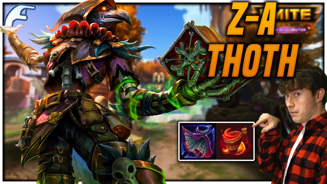 thoth has the best poke in smite | Z-A Play-by-Play