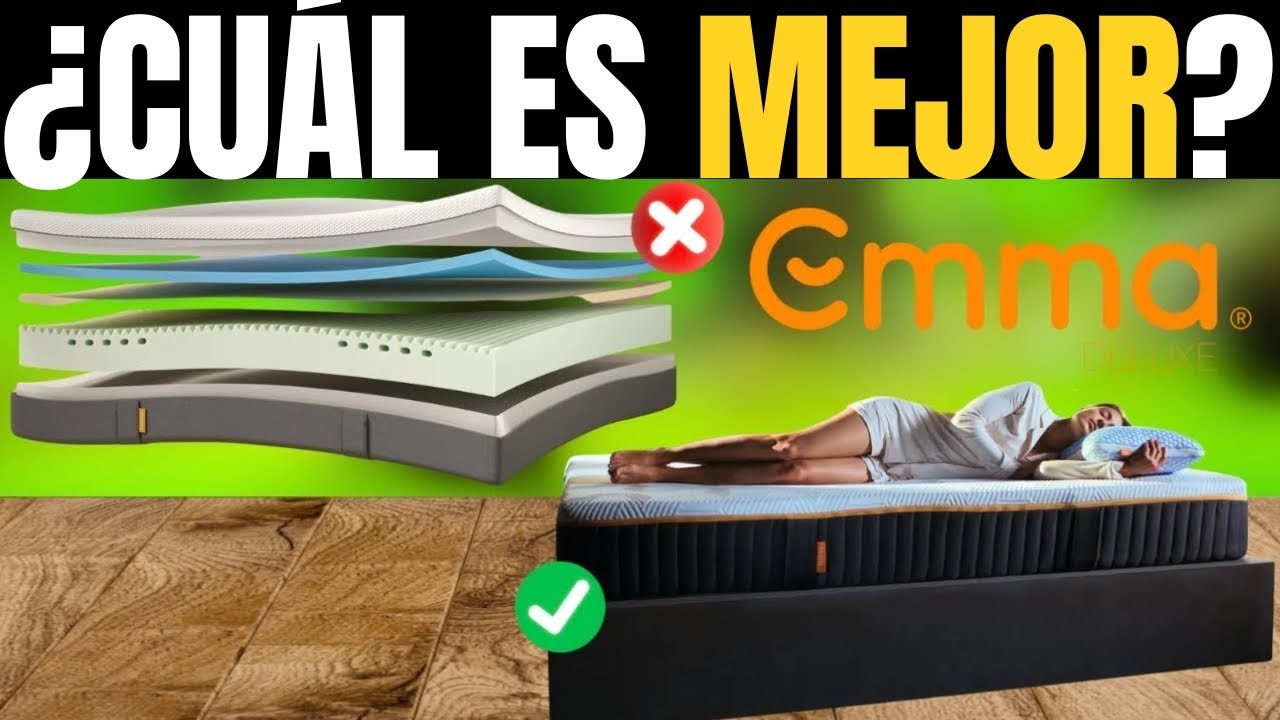 Los Mejores Colchones EMMA Calidad-Precio del 2026 [NO COMPRES LA MARCA EQUIVOCADA]
