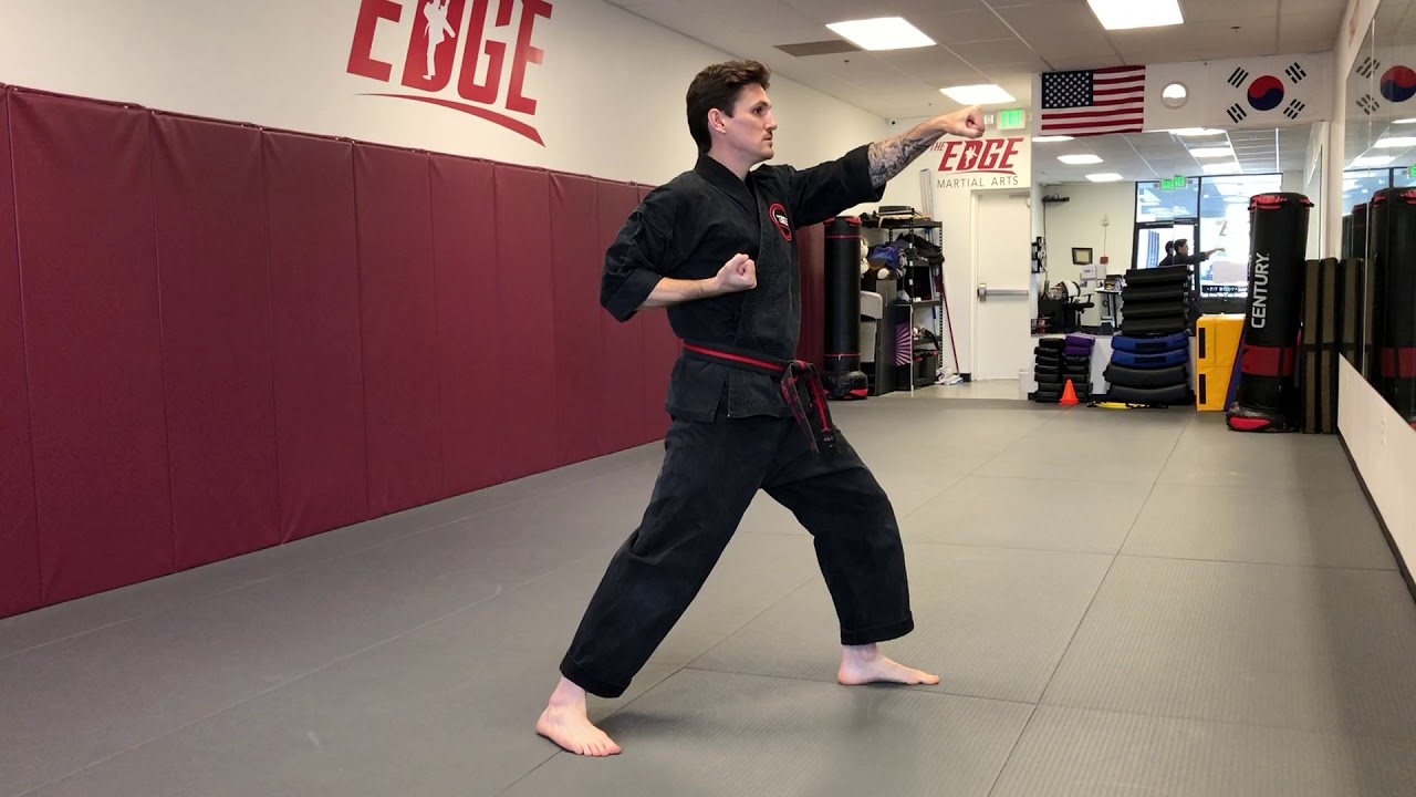 Tang Soo Do: Giecho hyung Yi bu - Basic Form #2