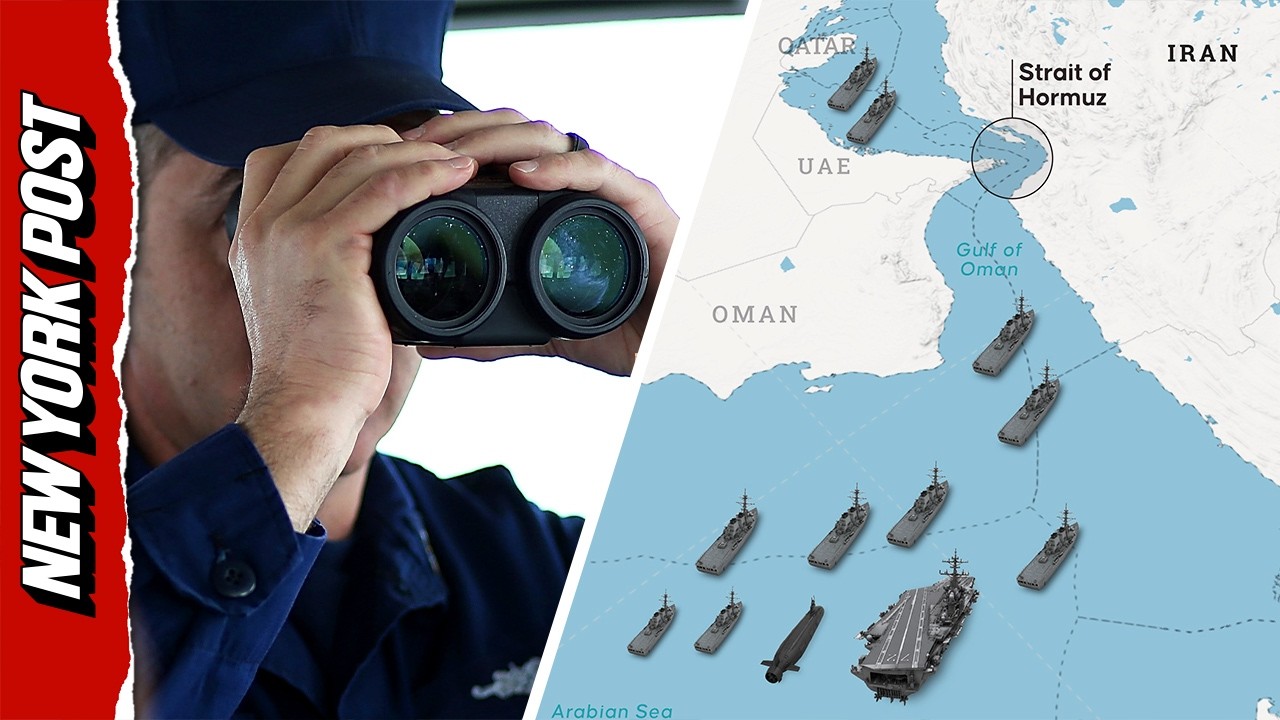 CENTCOM Audio of U.S. Naval Vessels Executing Blockade on Strait of Hormuz