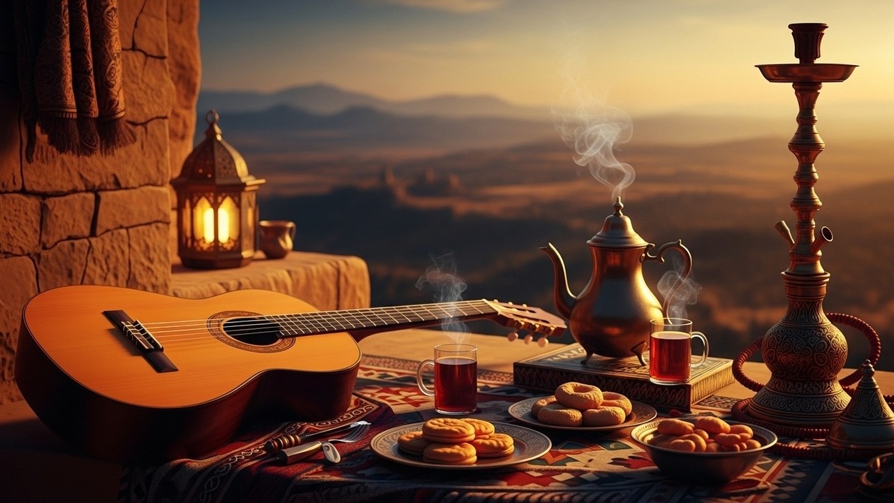 Spanish Guitar & Oud - Relaxing Flamenco Rumba Instrumental Supporting Soft Balance And Ease