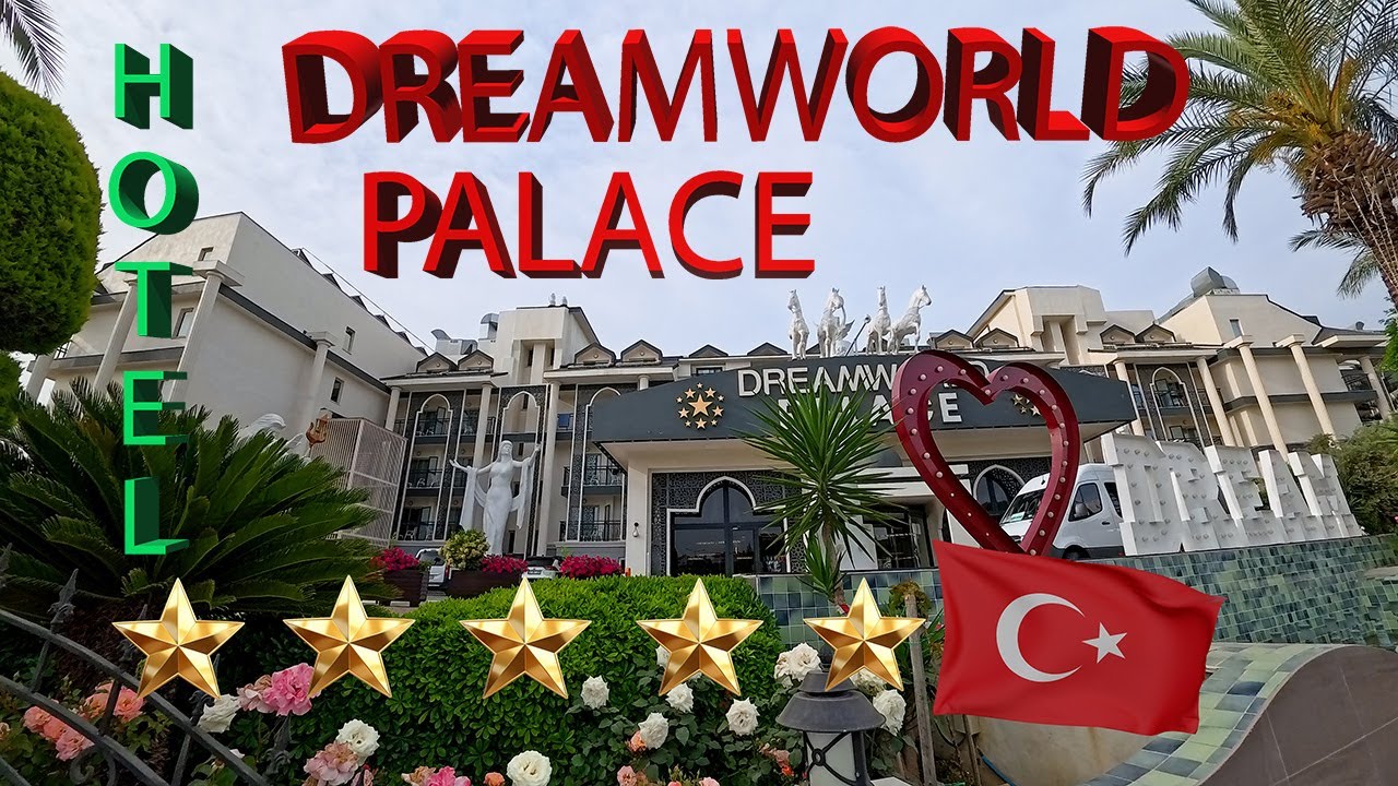 🇹🇷 Turcja Side Dream World Palace 5*Luxury Version👇 Video 8.05.2025.r 4K UHD