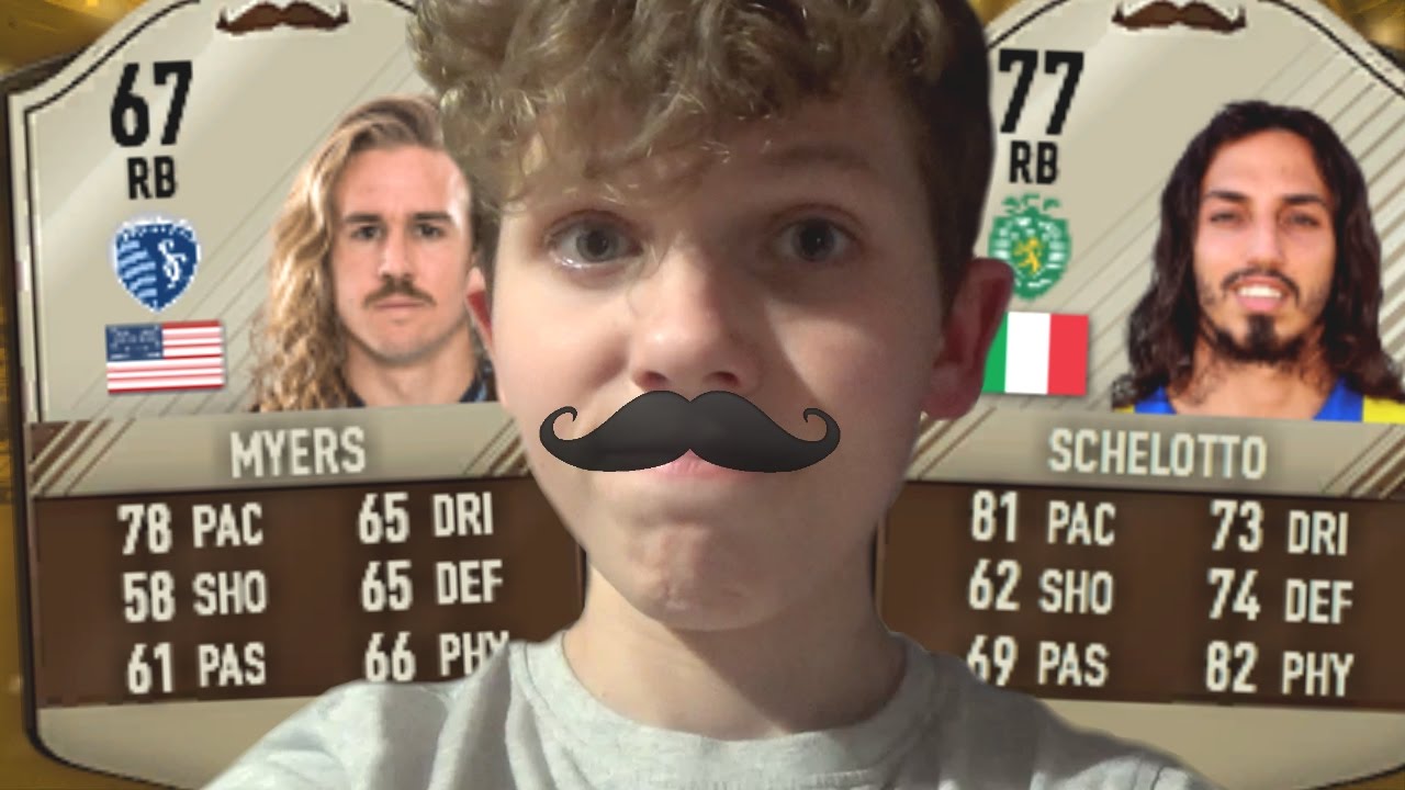 THE BEST MOUSTACHES IN FIFA 17! MOVEMBER CARDS?