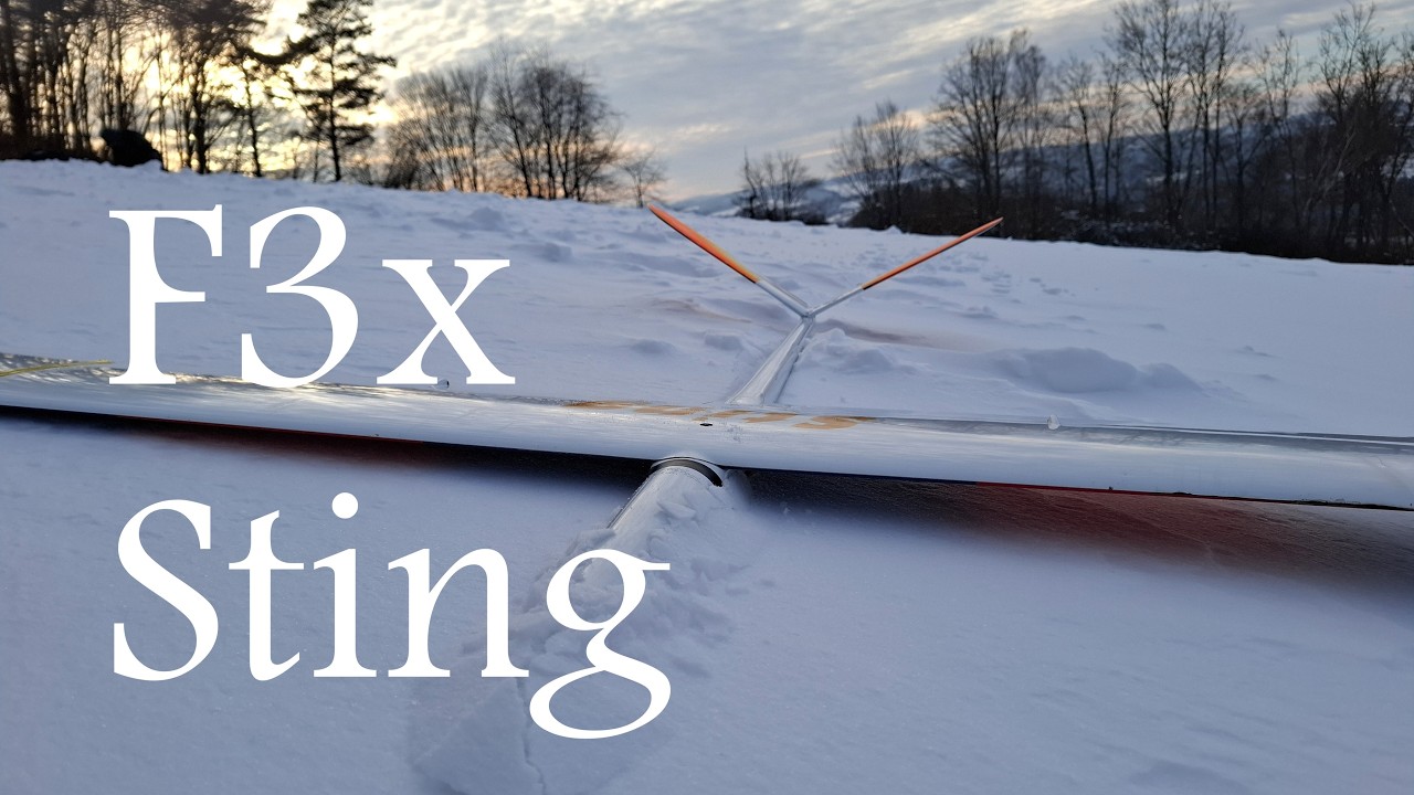 F3x Sting | winter slope soaring