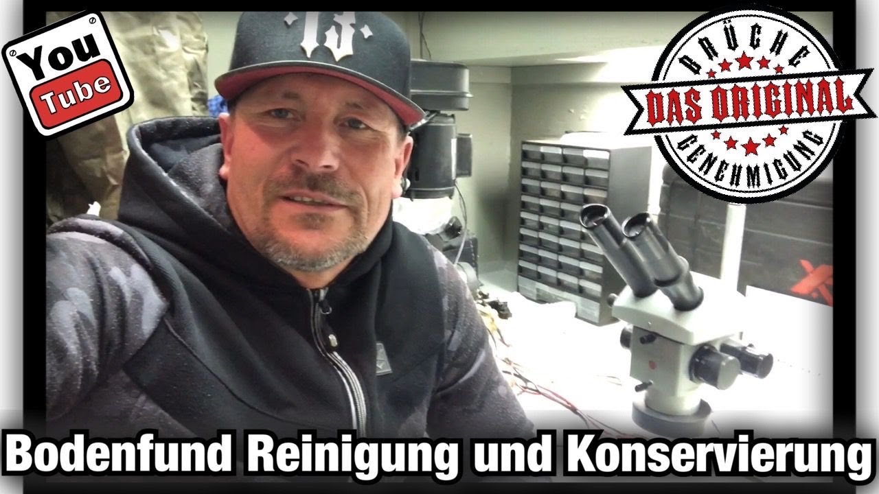 Bodenfund Reinigung und Konservierung