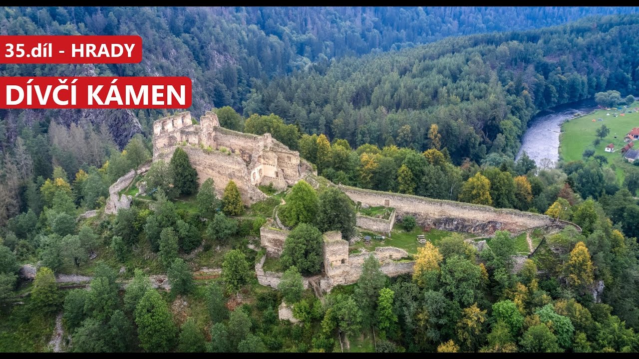 Romantický hrad Dívčí Kámen / Maiden's stone ( 35.díl -HRADY ) | Gol24den
