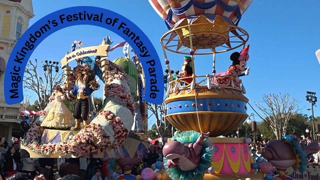 The Festival of Fantasy Parade at Magic Kingdom